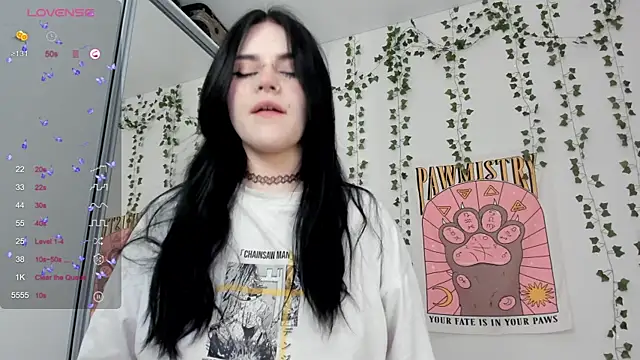 SelenaCute online show from February 11, 2025, 5:05 am