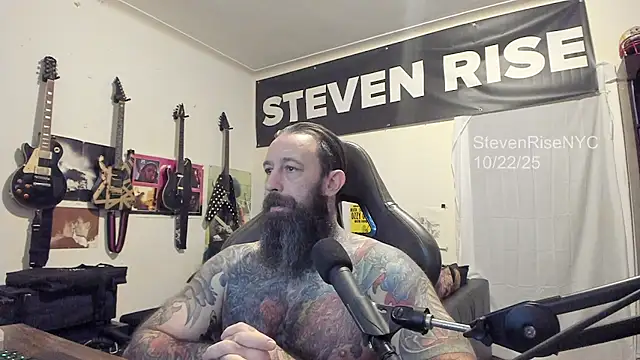 StevenRiseNYC online show from October 23, 2025, 12:48 pm